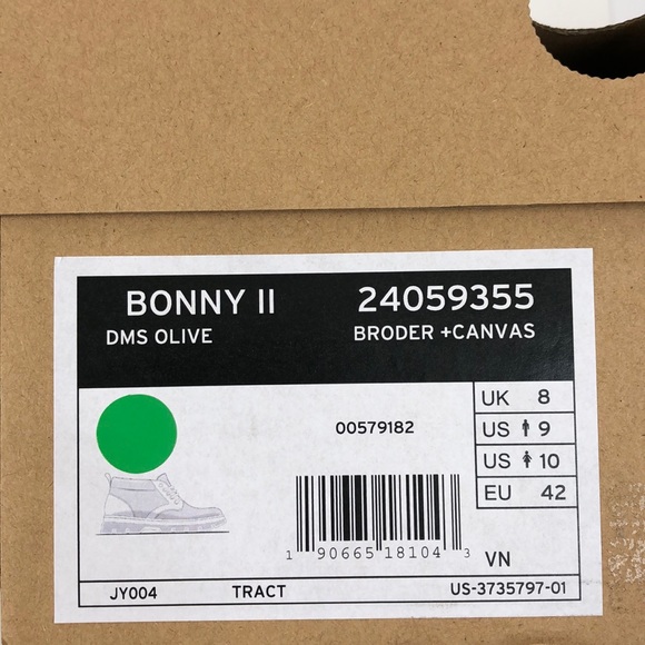 Dr. Martens Bonny II Olive Green Chukka Boots - Picture 7 of 7